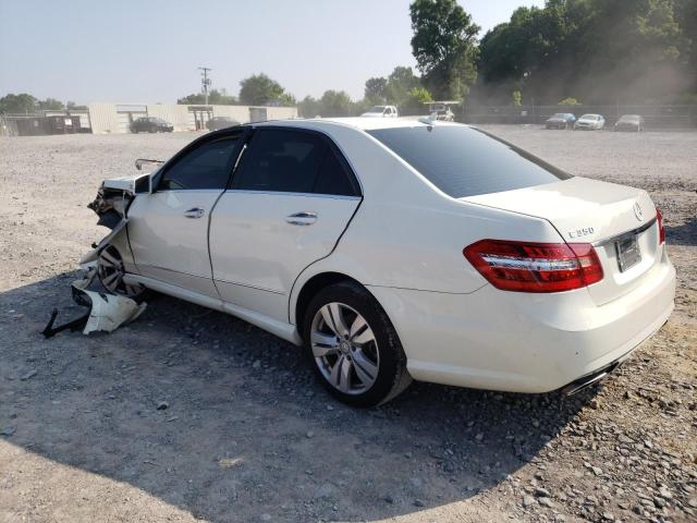 WDDHF2EB3CA578086 - 2012 MERCEDES-BENZ E 350 BLUETEC WHITE photo 2