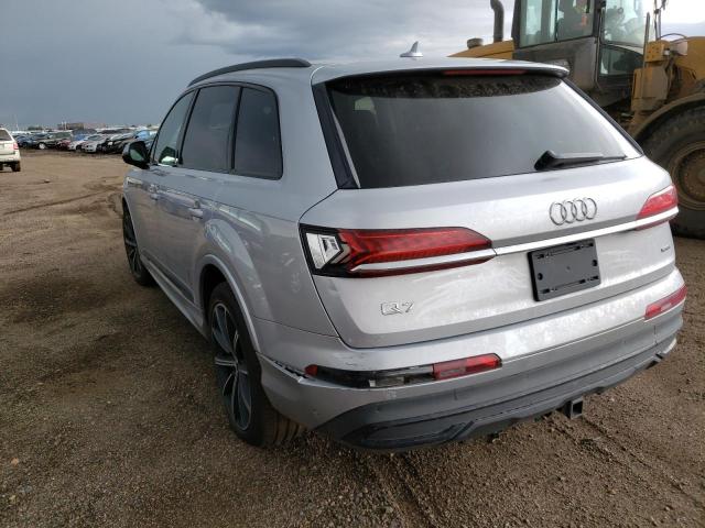 WA1VXAF79LD007354 - 2020 AUDI Q7 PRESTIGE 银色 照片 2