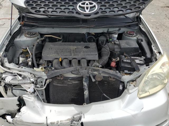 2T1KR32E03C114941 - 2003 TOYOTA COROLLA MA XR SILVER photo 12