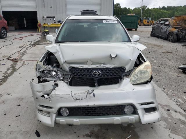 2T1KR32E03C114941 - 2003 TOYOTA COROLLA MA XR SILVER photo 5