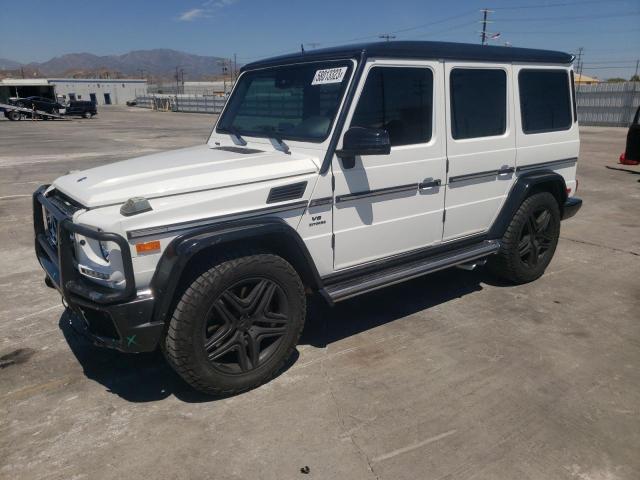 WDCYC7DF9GX260877 - 2016 MERCEDES-BENZ G 63 AMG WHITE photo 1