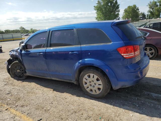 3C4PDCAB4FT547823 - 2015 DODGE JOURNEY SE BLUE photo 2