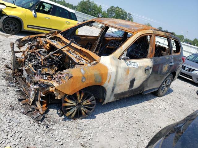 5N1DR2MM1KC637668 - 2019 NISSAN PATHFINDER S GRAY photo 1