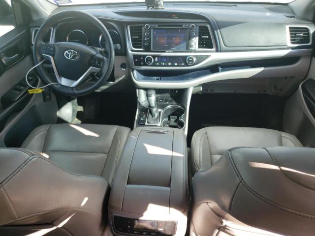 5TDKKRFH0FS116227 - 2015 TOYOTA HIGHLANDER XLE WHITE photo 8