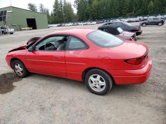 3FAKP1134XR151510 - 1999 FORD ESCORT ZX2 RED photo 2