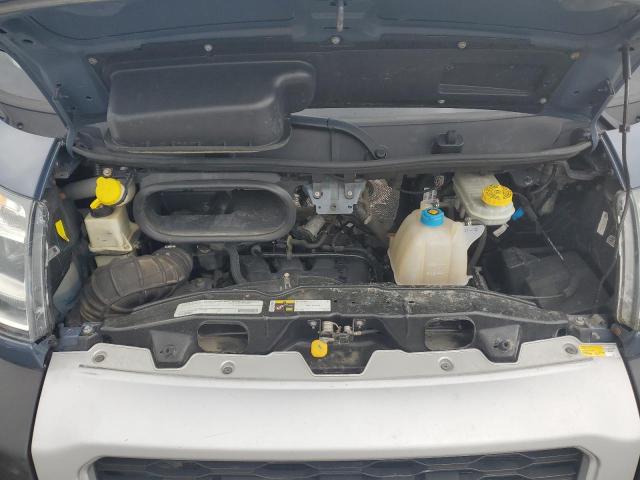 3C6URVJG9KE555465 - 2019 RAM PROMASTER 3500 HIGH ლურჯი ფოტო 12