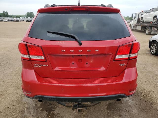 3C4PDDFG6CT283199 - 2012 DODGE JOURNEY R/T RED photo 6