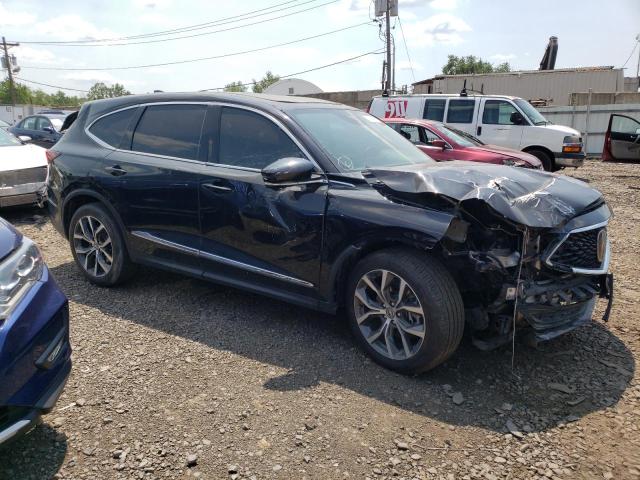 5J8YE1H43NL006304 - 2022 ACURA MDX TECHNOLOGY 黑色 照片 4