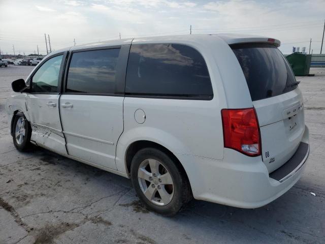 2C4RDGBG5DR554483 - 2013 DODGE GRAND CARA SE WHITE photo 2