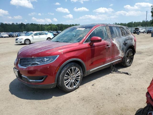 2LMPJ6LR7GBL74171 - 2016 LINCOLN MKX RESERVE წითელი ფოტო 1