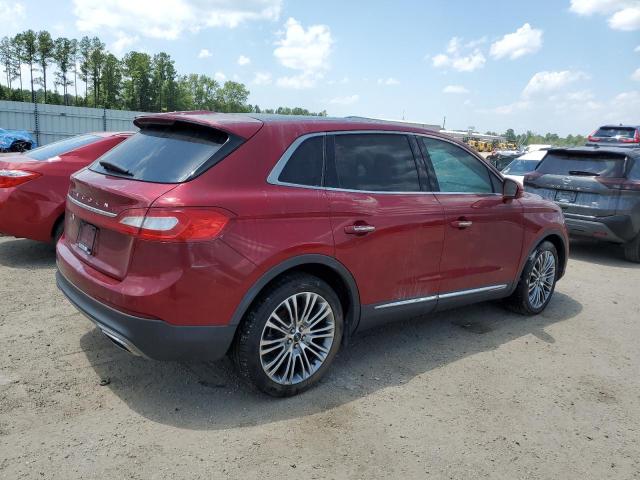 2LMPJ6LR7GBL74171 - 2016 LINCOLN MKX RESERVE RED photo 3