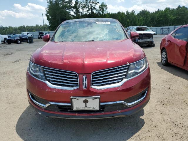 2LMPJ6LR7GBL74171 - 2016 LINCOLN MKX RESERVE წითელი ფოტო 5
