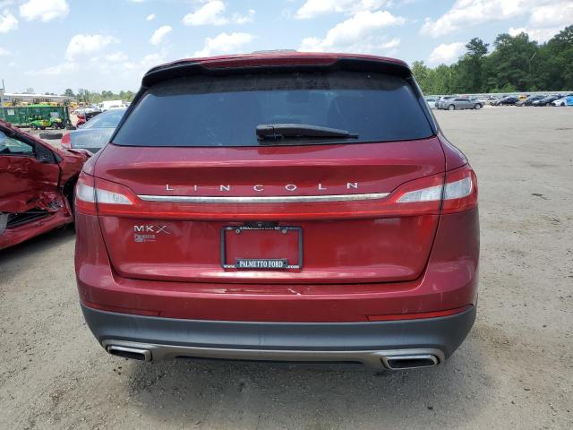 2LMPJ6LR7GBL74171 - 2016 LINCOLN MKX RESERVE RED photo 6