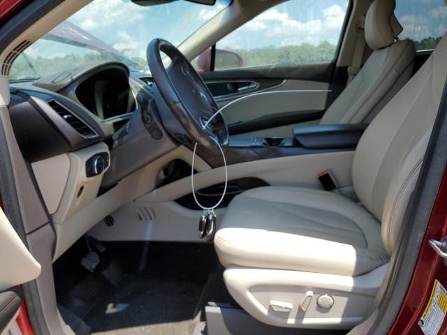 2LMPJ6LR7GBL74171 - 2016 LINCOLN MKX RESERVE წითელი ფოტო 7