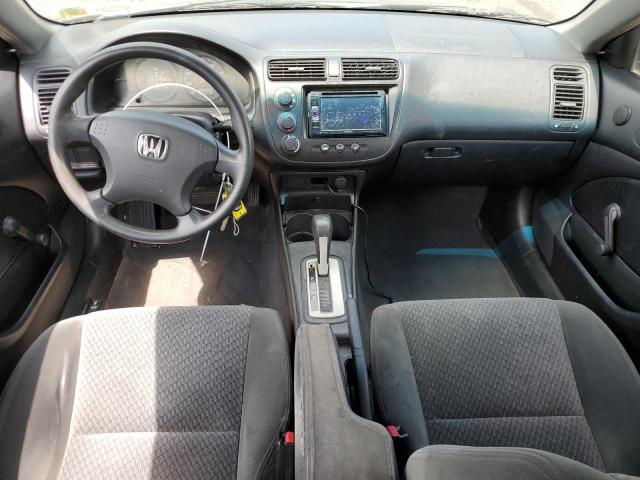 1HGEM22304L080547 - 2004 HONDA CIVIC DX VP BLACK photo 8