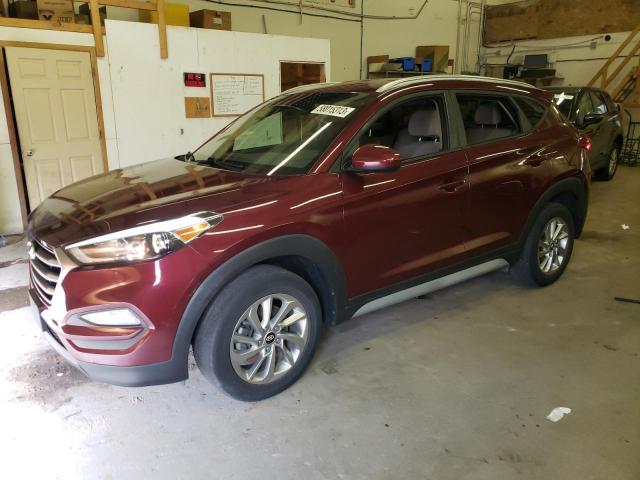 KM8J3CA43JU616327 - 2018 HYUNDAI TUCSON SEL BURGUNDY photo 1