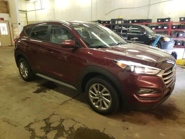 KM8J3CA43JU616327 - 2018 HYUNDAI TUCSON SEL BURGUNDY photo 4