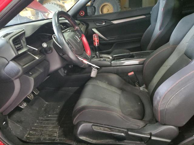 2HGFC3A54JH751016 - 2018 HONDA CIVIC SI RED photo 7