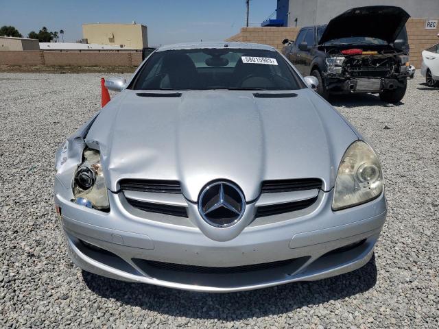 WDBWK56F55F038663 - 2005 MERCEDES-BENZ SLK 350 SILVER photo 5