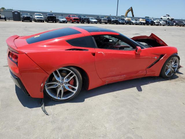 1G1YM2D71F5106391 - 2015 CHEVROLET CORVETTE STINGRAY Z51 3LT RED photo 3