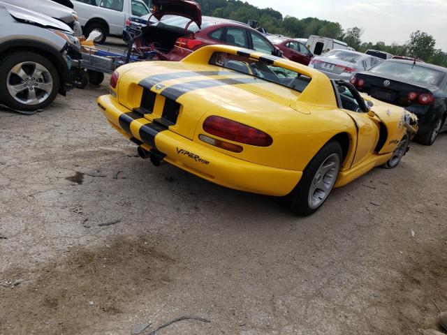 1B3BR65E6TV100201 - 1996 DODGE VIPER RT-10 YELLOW photo 3