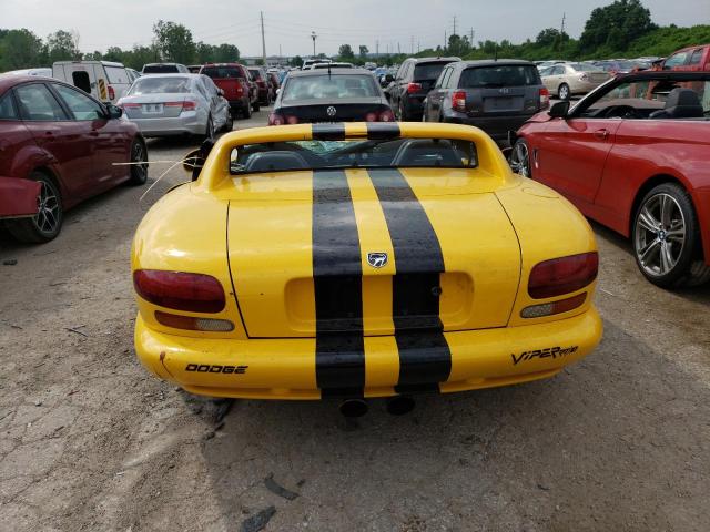 1B3BR65E6TV100201 - 1996 DODGE VIPER RT-10 YELLOW photo 6