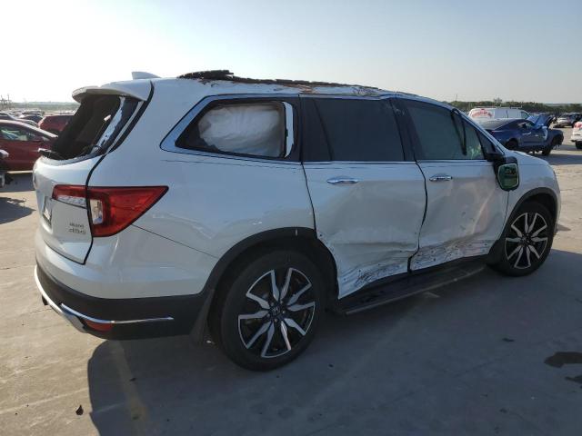 5FNYF6H00KB001243 - 2019 HONDA PILOT ELITE WHITE photo 3