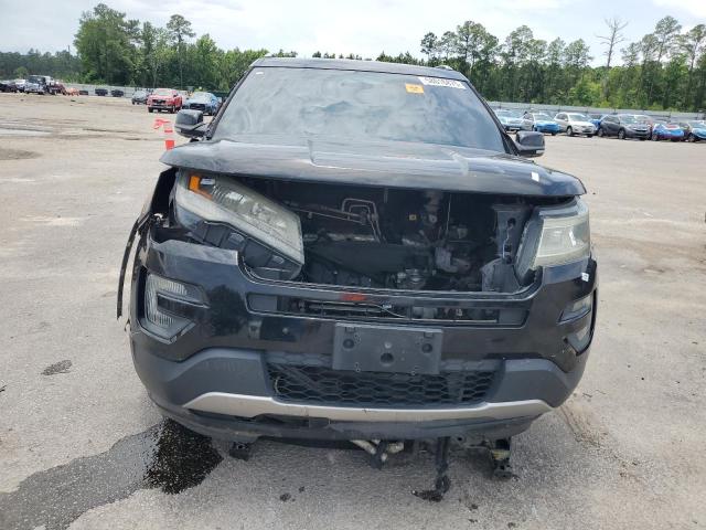 1FM5K8D82GGA35005 - 2016 FORD EXPLORER XLT BLACK photo 5