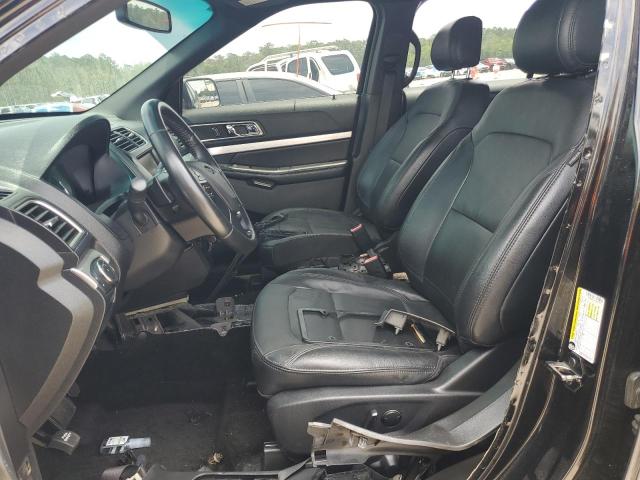 1FM5K8D82GGA35005 - 2016 FORD EXPLORER XLT BLACK photo 7