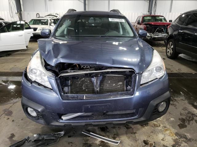 4S4BRCCC1D3271817 - 2013 SUBARU OUTBACK 2.5I PREMIUM BLUE photo 5