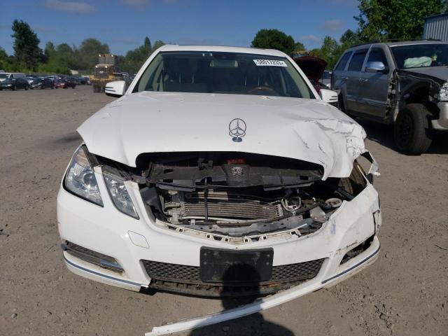 WDDHF2EB0DA726017 - 2013 MERCEDES-BENZ E 350 BLUETEC WHITE photo 5