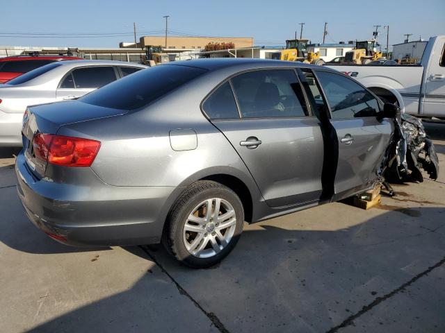 3VW2K7AJ9EM226946 - 2014 VOLKSWAGEN JETTA BASE رمادي صورة 3