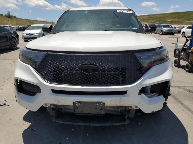 1FM5K8AWXNNA03687 - 2022 FORD EXPLORER POLICE INTERCEPTOR 白色 照片 5