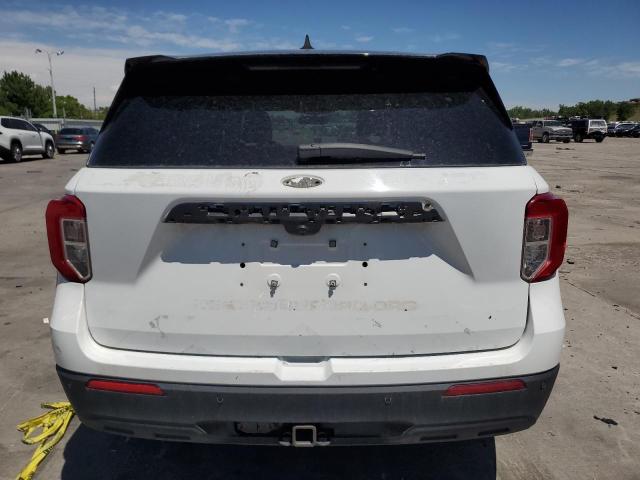 1FM5K8AWXNNA03687 - 2022 FORD EXPLORER POLICE INTERCEPTOR 白色 照片 6