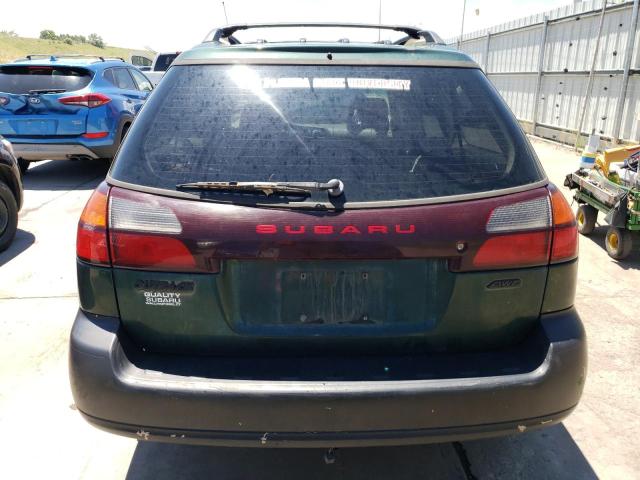 4S3BH6751Y7611485 - 2000 SUBARU LEGACY OUTBACK AWP 绿色 照片 6