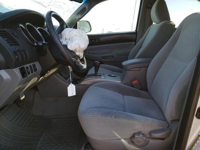 3TMJU4GN7AM099397 - 2010 TOYOTA TACOMA DOUBLE CAB PRERUNNER SILVER photo 7