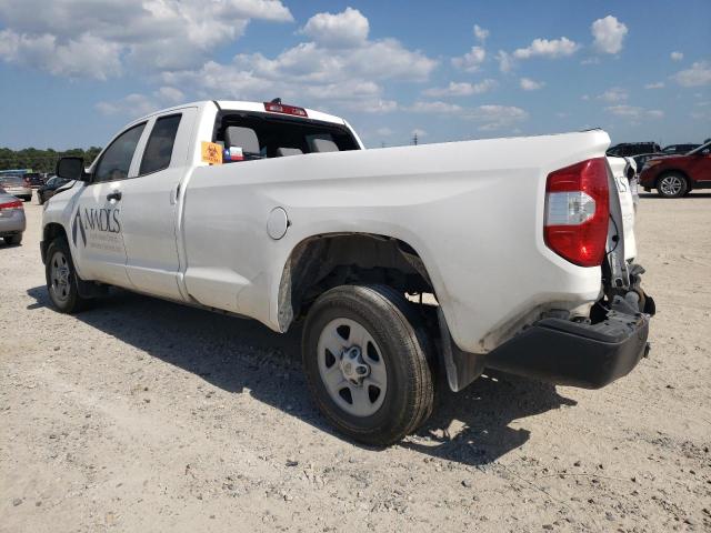 5TFTY5F13MX011946 - 2021 TOYOTA TUNDRA DOUBLE CAB SR/SR5 WHITE photo 2