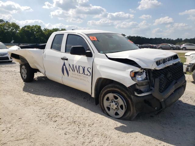 5TFTY5F13MX011946 - 2021 TOYOTA TUNDRA DOUBLE CAB SR/SR5 WHITE photo 4