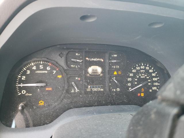 5TFTY5F13MX011946 - 2021 TOYOTA TUNDRA DOUBLE CAB SR/SR5 WHITE photo 9