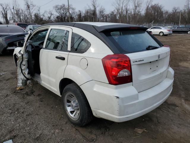 1B3HB28B08D559195 - 2008 DODGE CALIBER WHITE photo 2