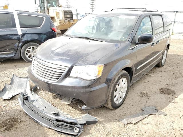 2C4RC1BG5DR792883 - 2013 CHRYSLER TOWN & COU TOURING ლურჯი ფოტო 2