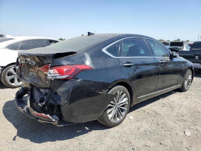 KMHGN4JEXFU013868 - 2015 HYUNDAI GENESIS 3.8L BLACK photo 3