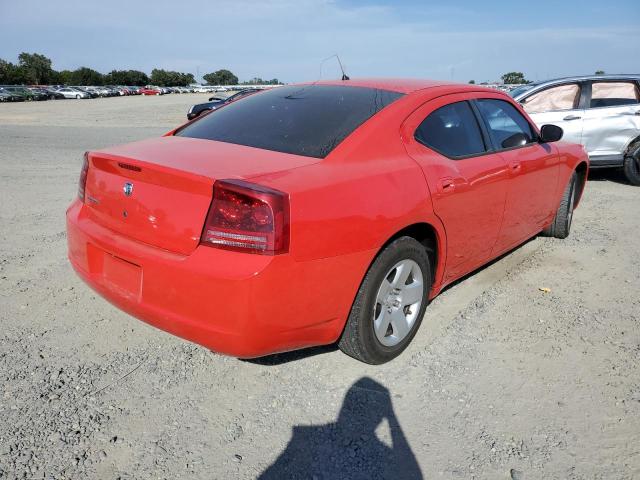 2B3KA43R08H131185 - 2008 DODGE CHARGER RED photo 3