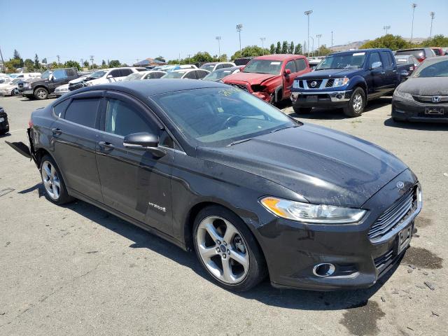 3FA6P0LU4DR267982 - 2013 FORD FUSION SE HYBRID BLACK photo 4