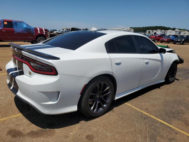 2C3CDXGJ8LH107150 - 2020 DODGE CHARGER SCAT PACK WHITE photo 3