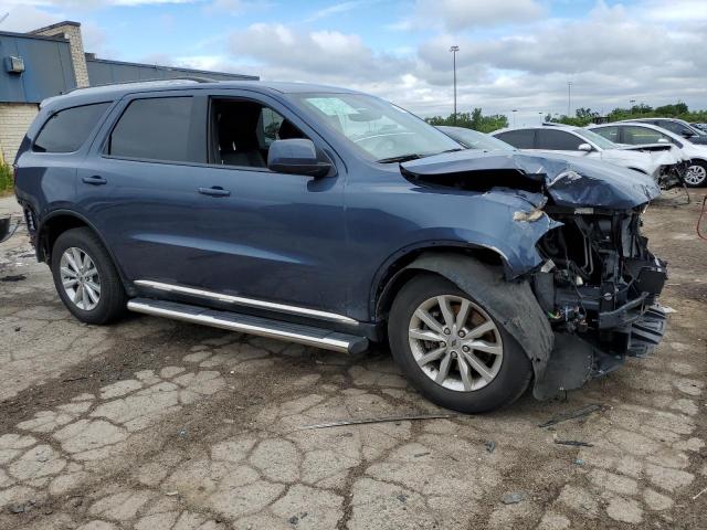 1C4RDJAGXMC866130 - 2021 DODGE DURANGO SXT BLUE photo 4