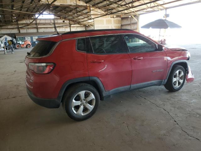 3C4NJCBB2JT240920 - 2018 JEEP COMPASS LATITUDE RED photo 3