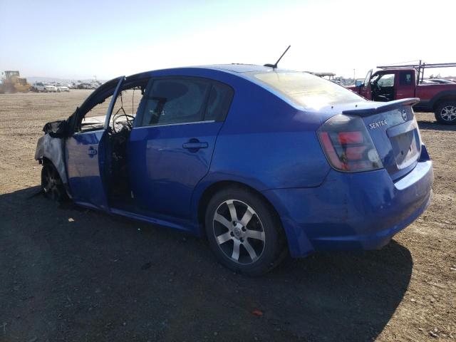 3N1AB6AP0CL760551 - 2012 NISSAN SENTRA 2.0 BLUE photo 2