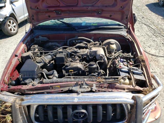 5TEGM92N74Z351865 - 2004 TOYOTA TACOMA DOUBLE CAB PRERUNNER RED photo 11