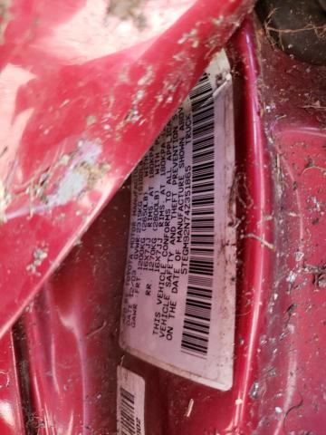 5TEGM92N74Z351865 - 2004 TOYOTA TACOMA DOUBLE CAB PRERUNNER RED photo 12
